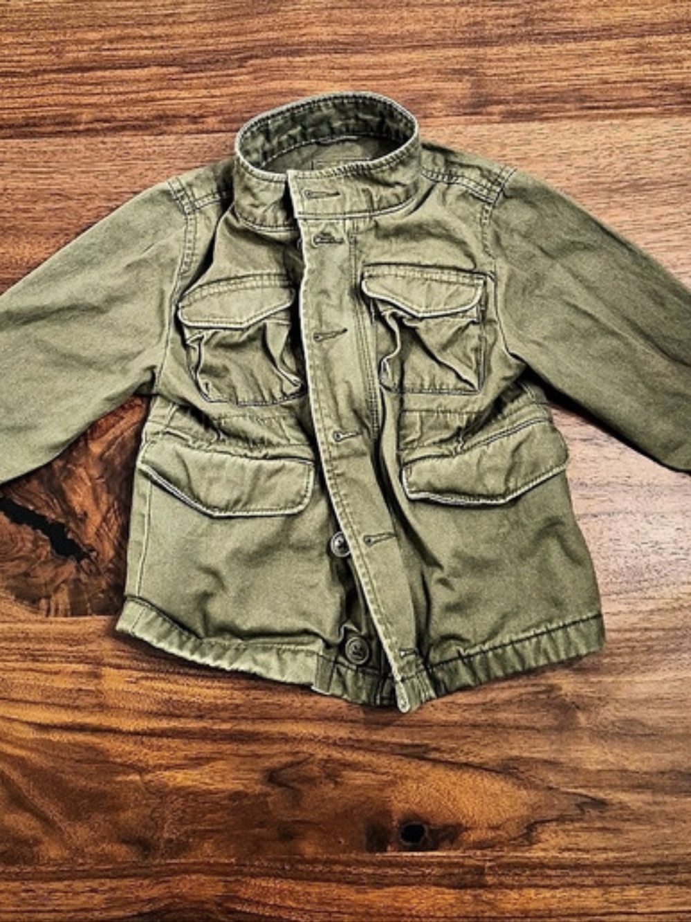 Gap Girls 2T Olive Field Jacket